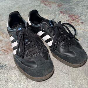 Women’s Black Adidas Sambas